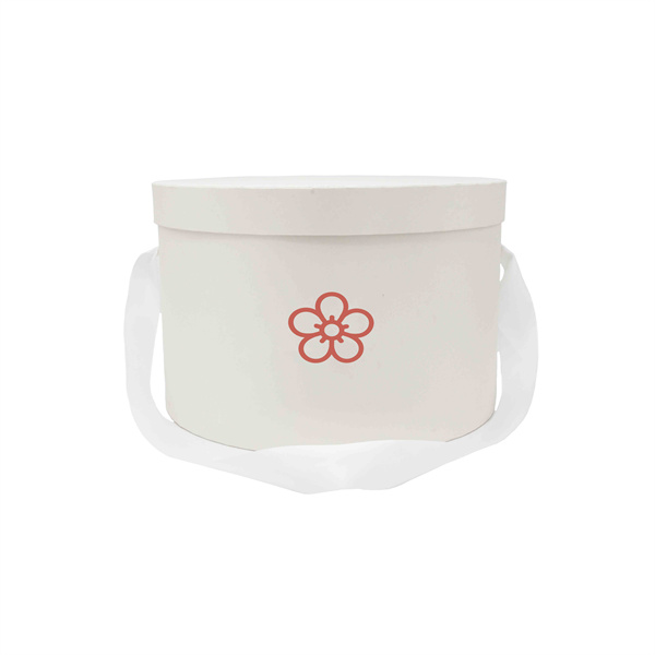 Custom hat boxes for flower with logo flower cardboard box factory