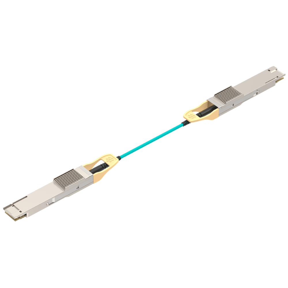 400G QSFP112 SR4 VCSEL 850nm 100m Optical Transceiver GIGALIGHT