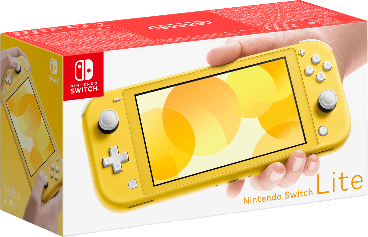 Nintendo Switch Lite Eu Pelikonsoli (Keltainen) - Konsolit - Gigantti