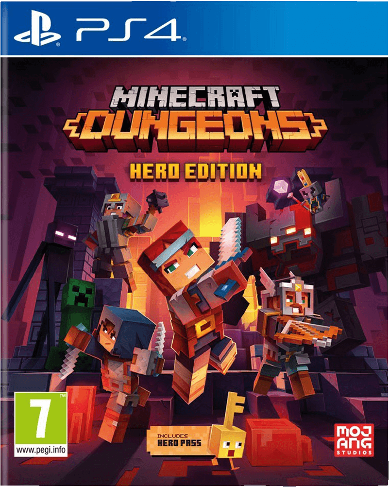 Minecraft Dungeons: Hero Edition (Ps4) - Playstation 4 -Pelit - Gigantti