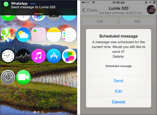 Schedule Message Iphone Apps Muza's Site