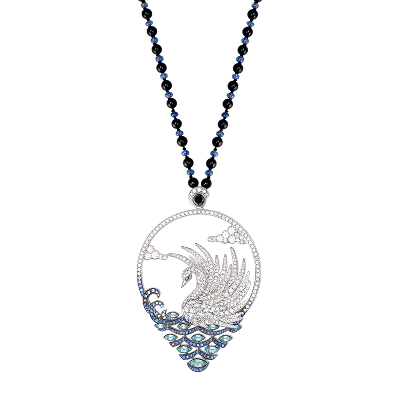 Legendary Birds Necklace Gilan High Jewellery, Istanbul