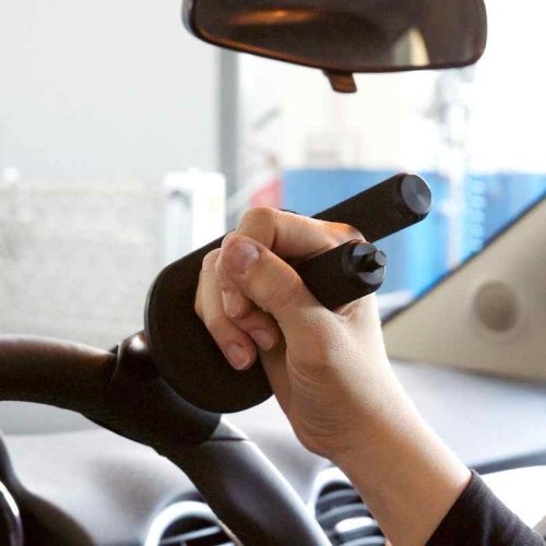 IP2003B 2 Point Steering Wheel Handle Rotate Steering Wheel with One