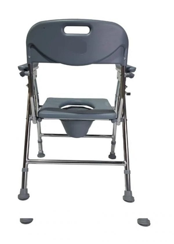 No.1 Best Adjustable Height Shower Commode Chair Bath Toilet