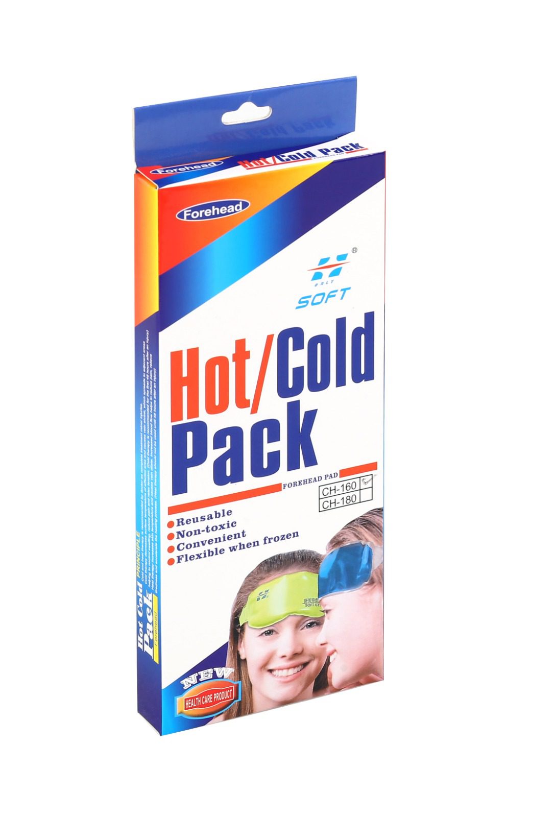 Hot/Cold Compress Pack For Forehead Immediate Relief At Your Fingertips