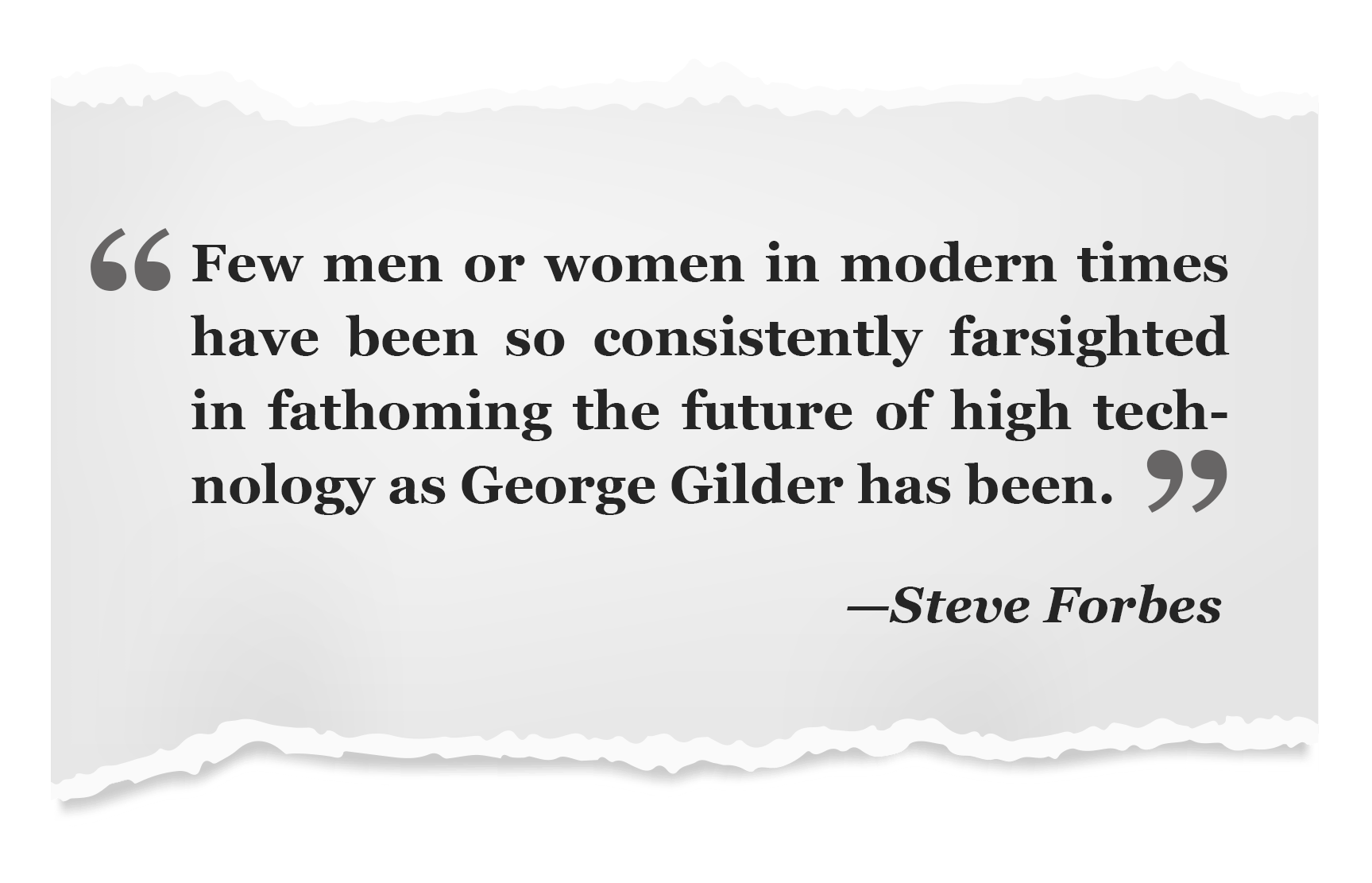 Gilder Tech Report Trillion Dollar Miracle