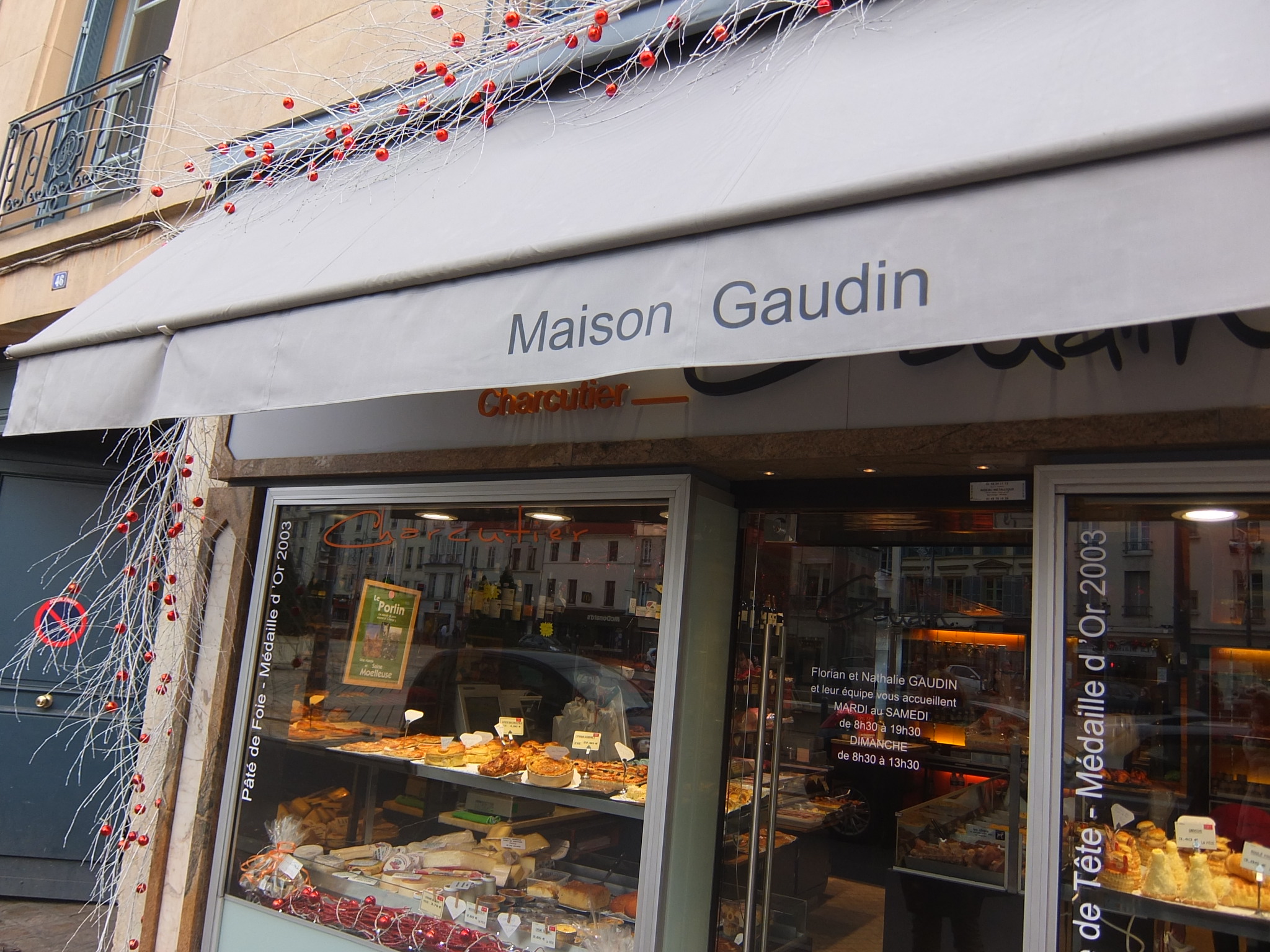 Gaudin, charcutier SaintGermainenLaye le boudin, c'est Gaudin Le