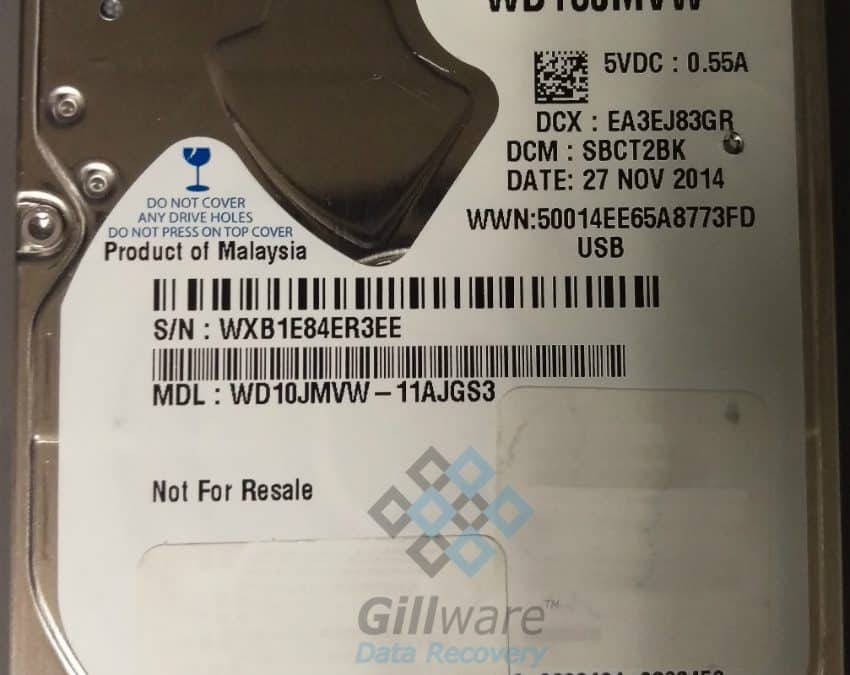 Clicking Western Digital Hard Drive Recovery Settling the Score