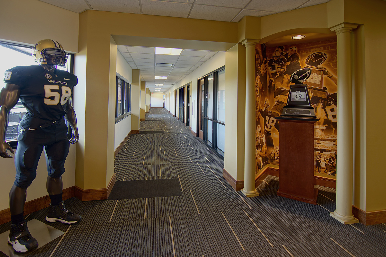Football Offices & Academic Center Vanderbilt's McGugin Center