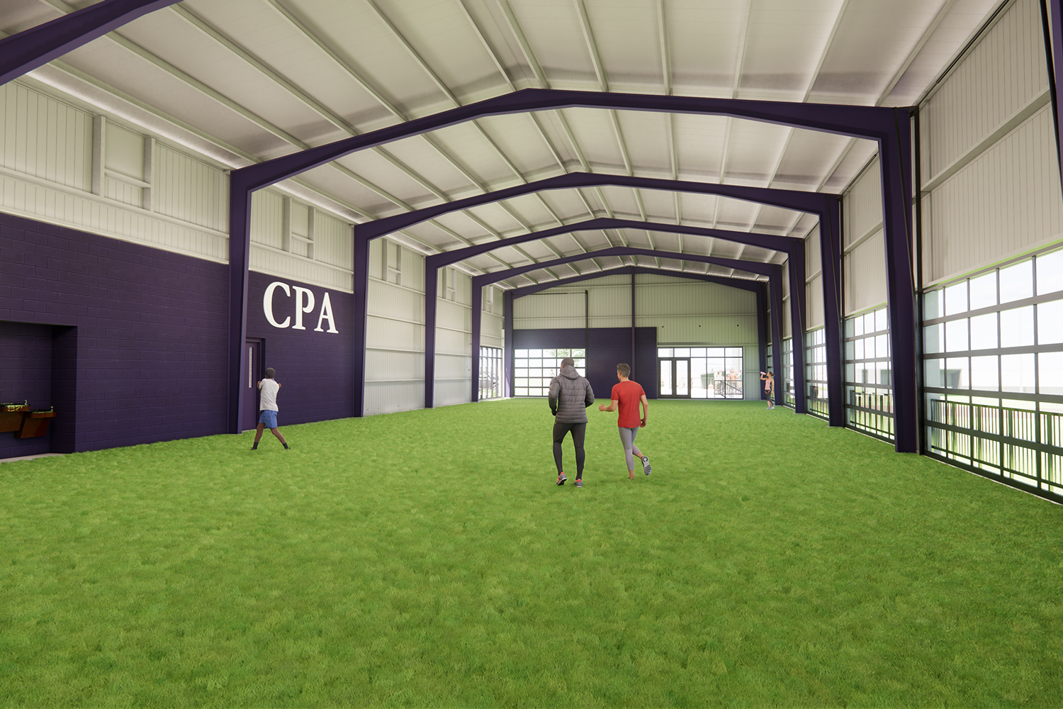 High School Baseball Stadium & Fieldhouse GILBERT McLAUGHLIN CASELLA