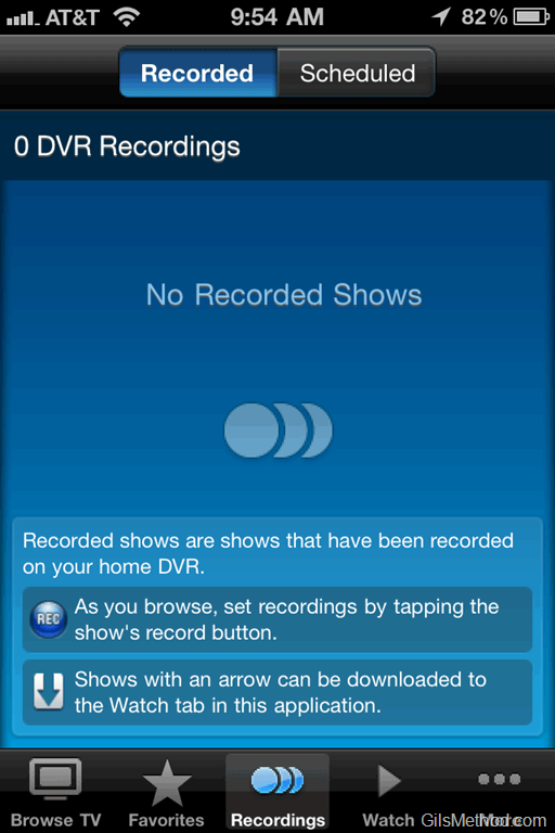 Watch Recorded Shows and More on Your iPhone with the AT&T Uverse App