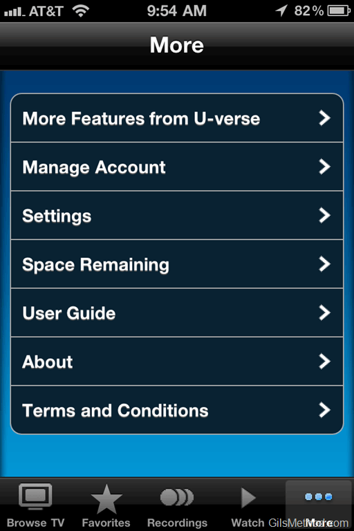 Watch Recorded Shows and More on Your iPhone with the AT&T Uverse App