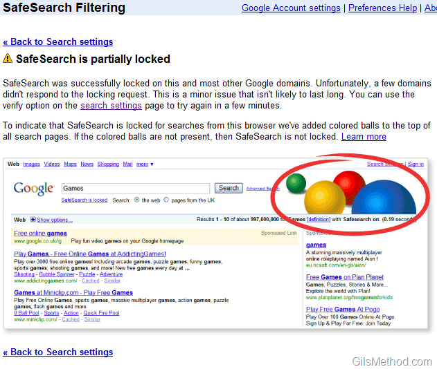 Protect Children Online with Google SafeSearch Lock