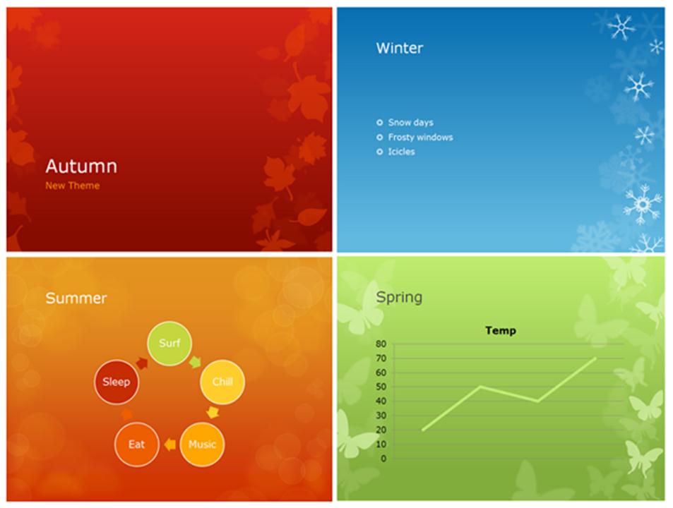 Give Your Presentations a Seasonal Flair with PowerPoint’s New Themes