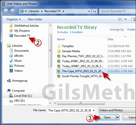 How to Copy Your Recorded TV Shows to DVD with Live Movie Maker
