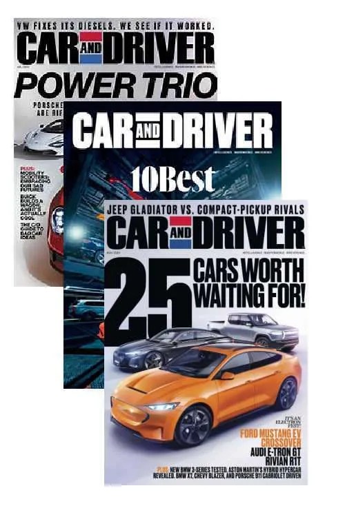 FREE Car and Driver Magazine Subscription!