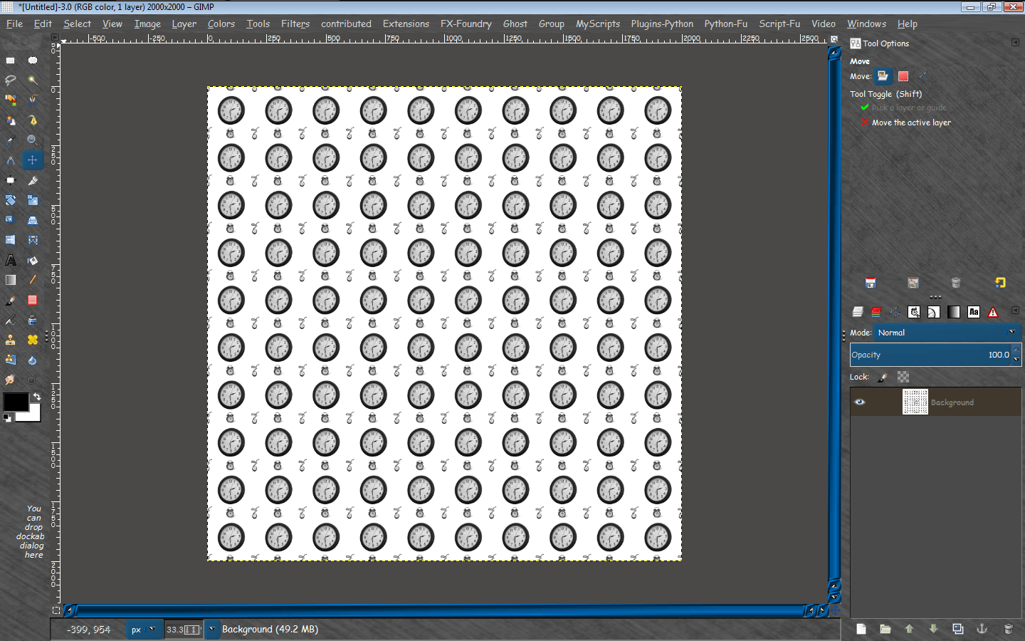 Helper for seamless tiles drawing/painting • GIMP Chat