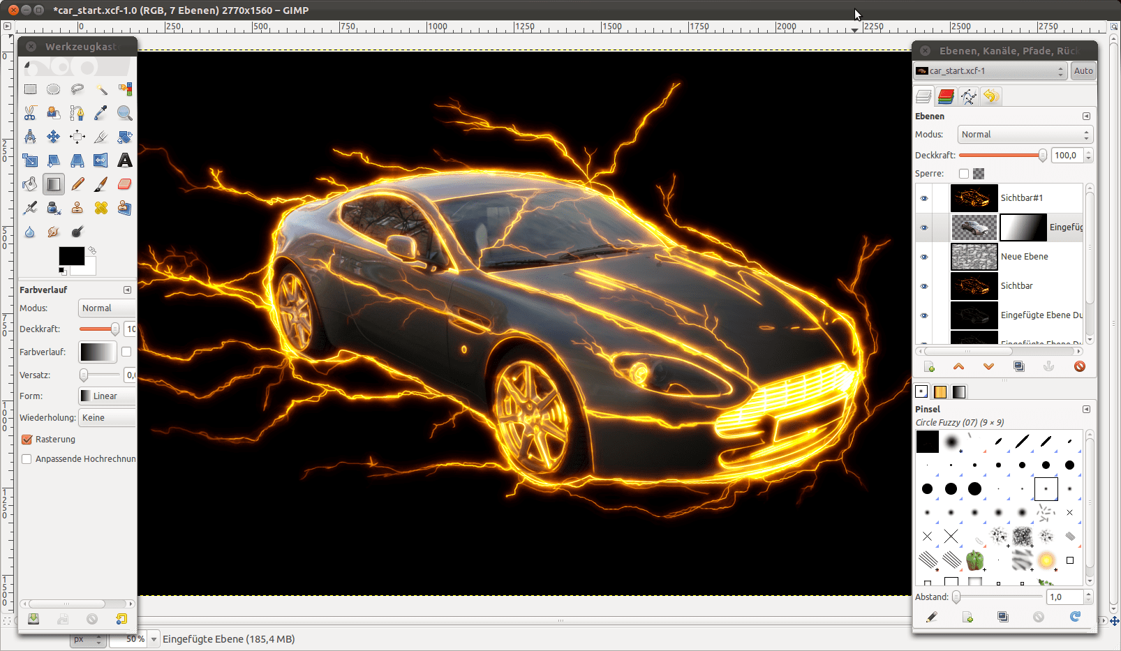 Create an amazing electricity effect on any object! — Tutorials