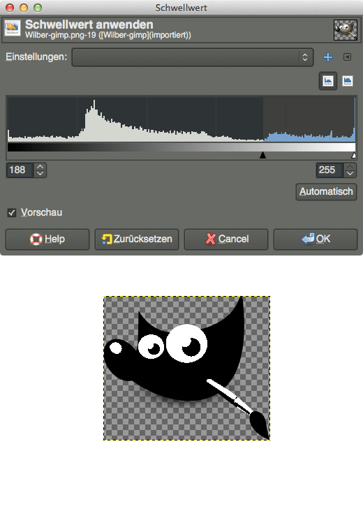 Ein OrdnerIcon mit GIMPBranding versehen — Tutorials
