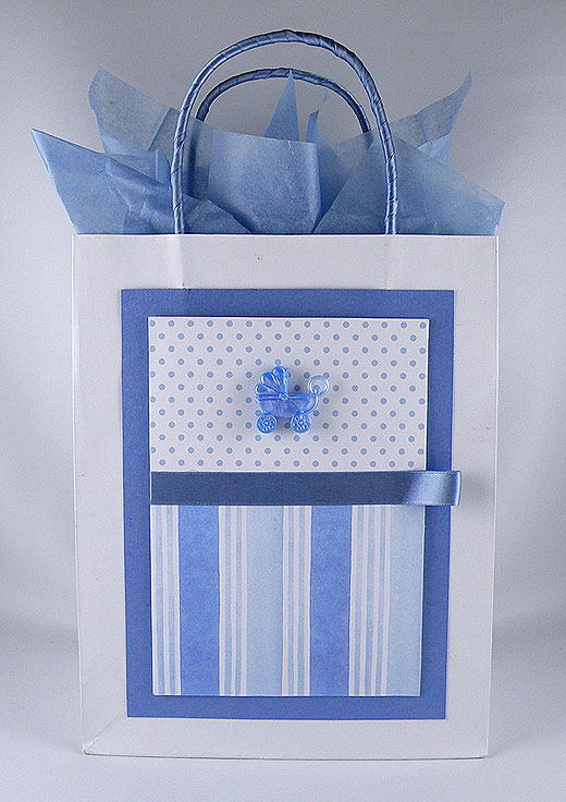 Gift Card Baby Gift Wrap Design