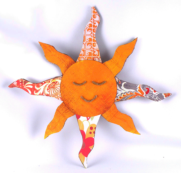 DIY Sun Decoration (Easy to Create â€“ Free Printable)
