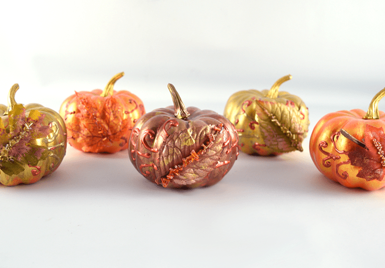 How to Decorate Mini Pumpkins (Pumpkin Decorating Ideas) Gina Tepper