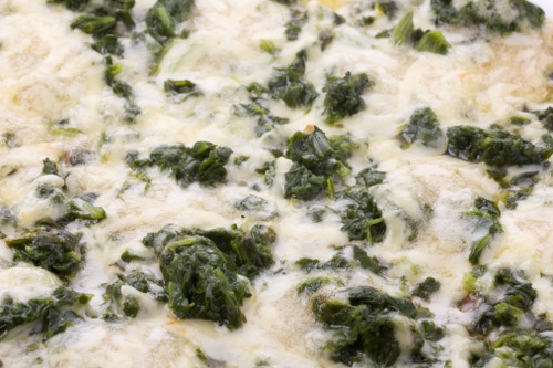 Spinaci filanti, in padella con mozzarella Ginger & Tomato