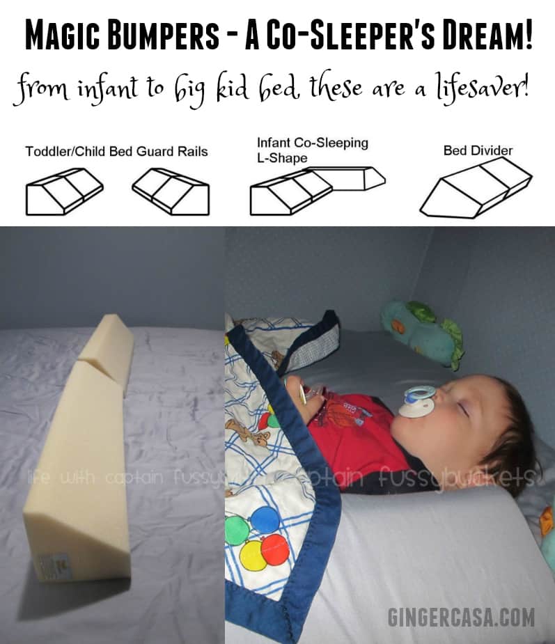 Magic Bumpers are a CoSleeper's Dream! Great for all bed sharing!