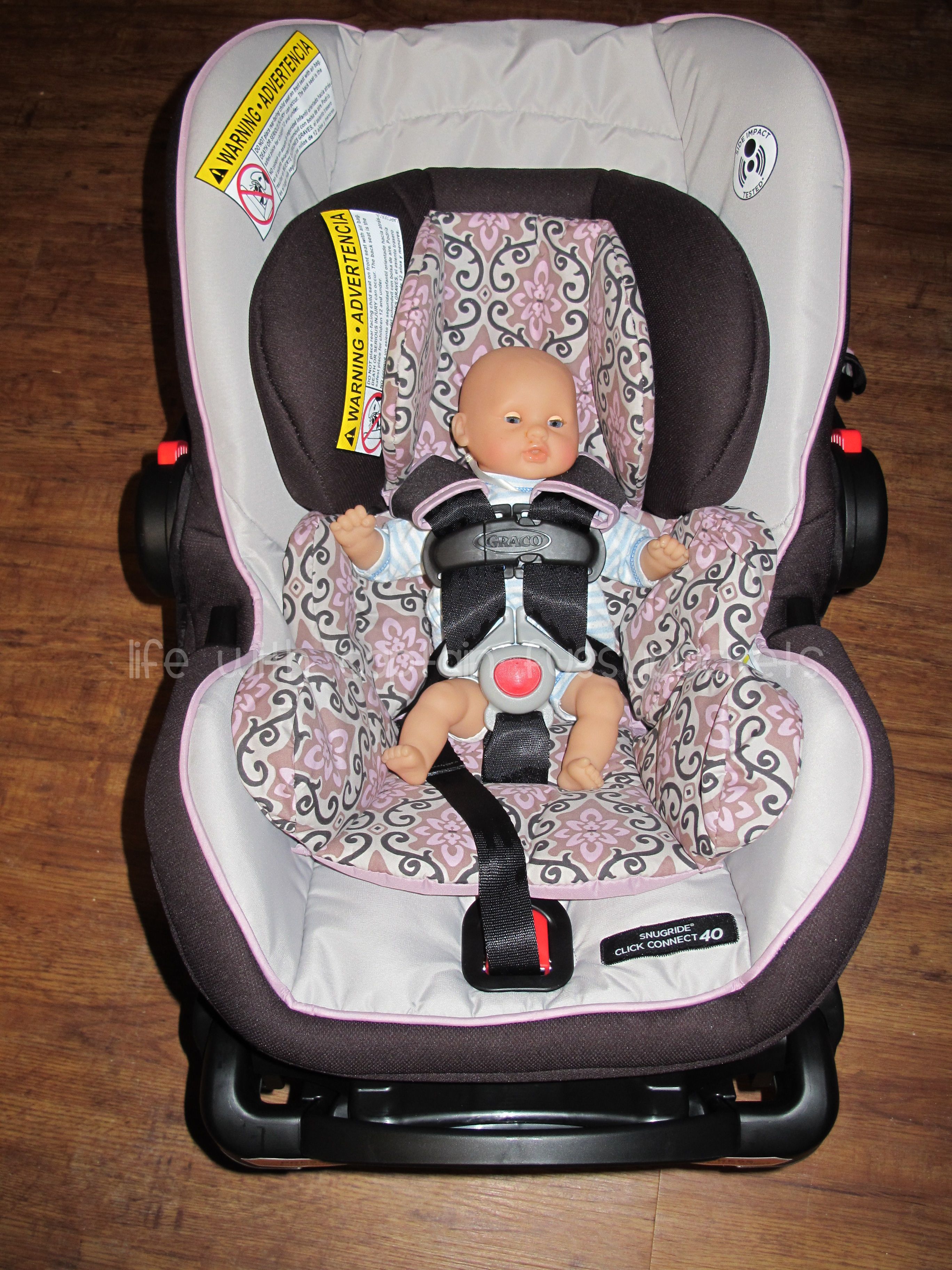 The Graco SnugRide Click Connect 40 Carseat is For Birth Through Age 2