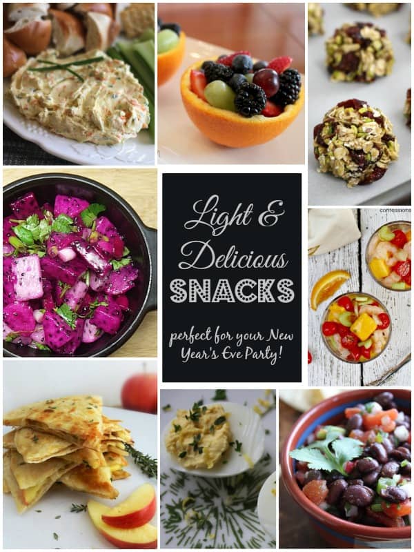Light & Delicious New Year's Eve Snacks