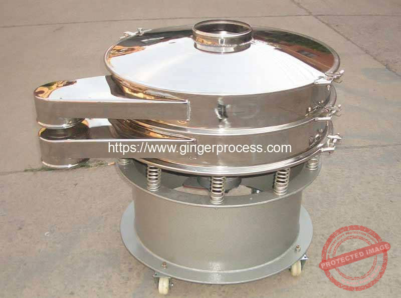 Automatic Ginger Juice Vibrate Screen Ginger Processing Machine