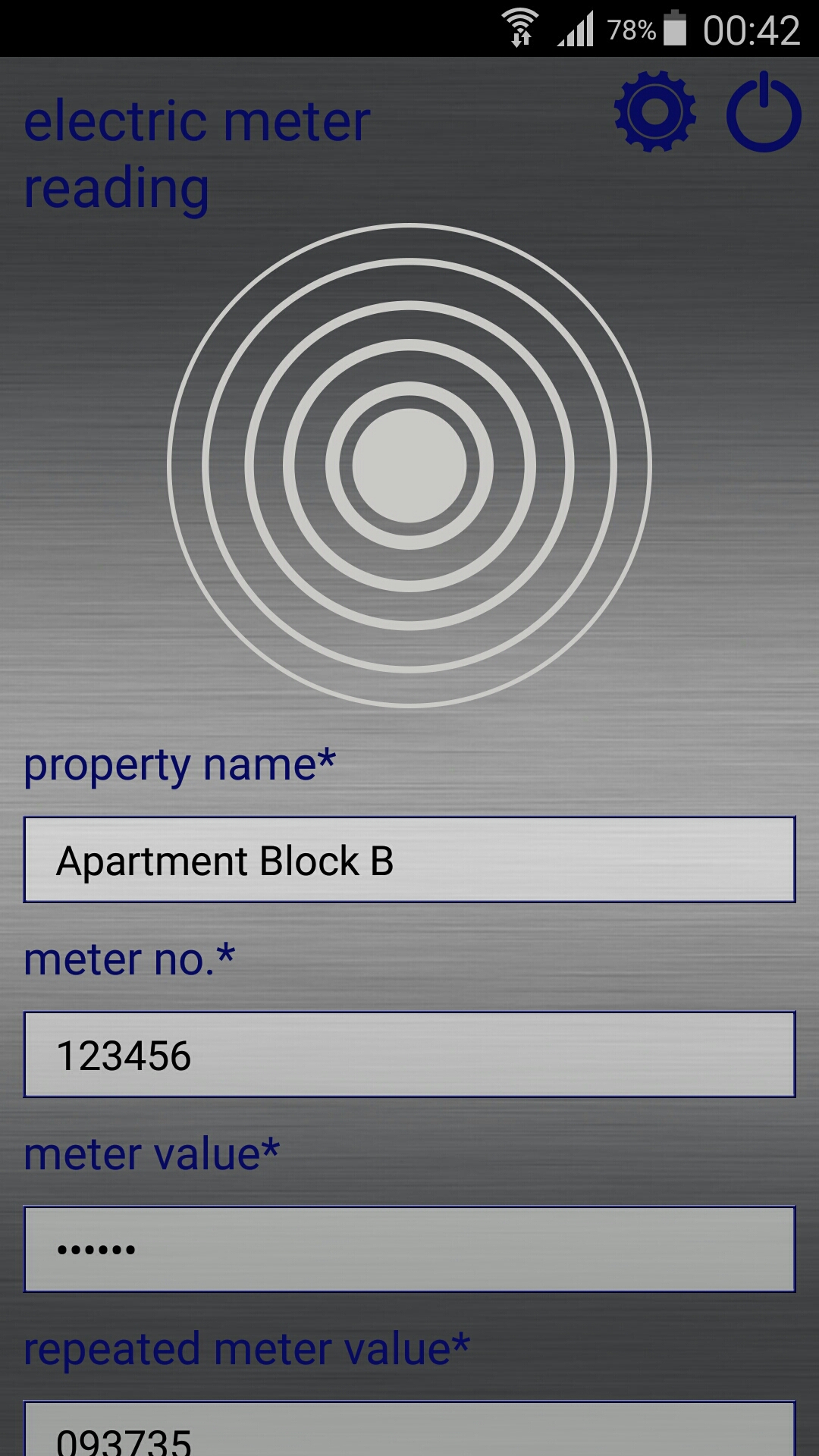 Electric Meter Reading Monitor Consumption Android App ginstr