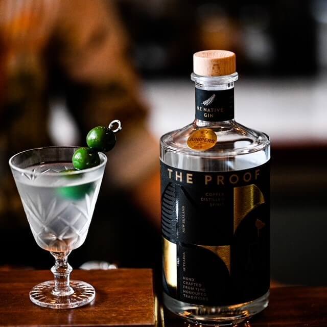 The National Distillery Proof Gin • The Gintrap Restaurant & Bar