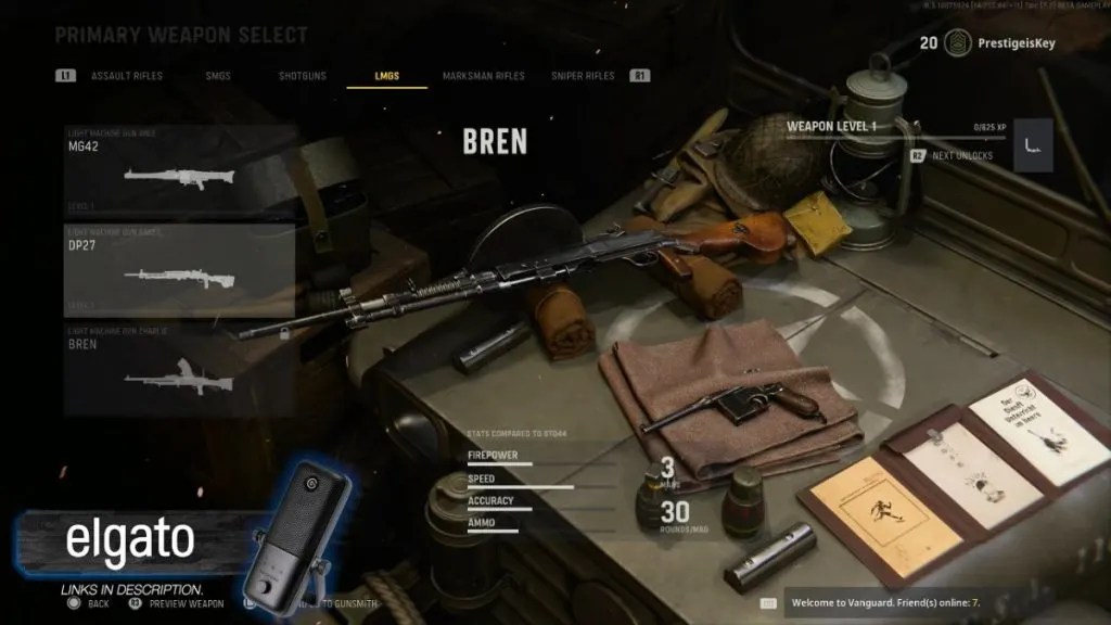 COD Vanguard LMG tier list Every light machine gun ranked from best