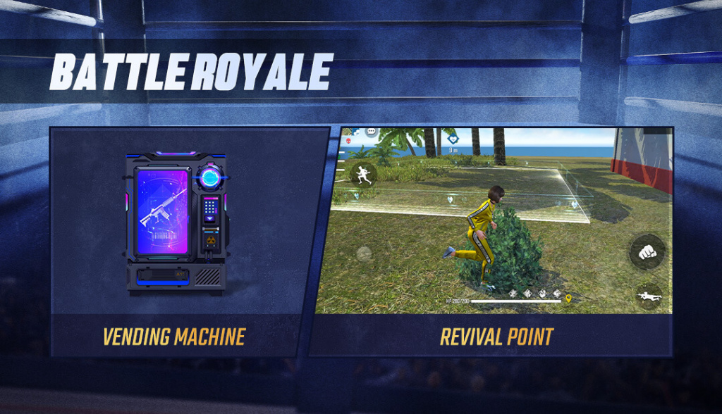 Free Fire Revival Point How to use, locations and revive a teammate