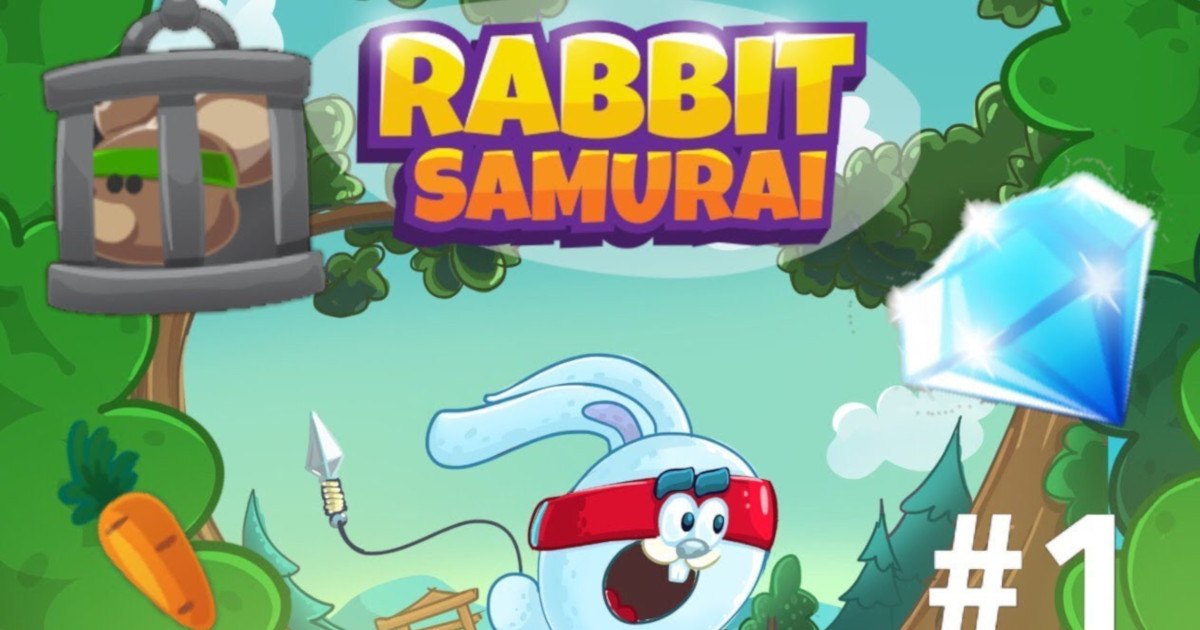 Rabbit Samurai Esplora i cunicoli, spacca le gabbie e