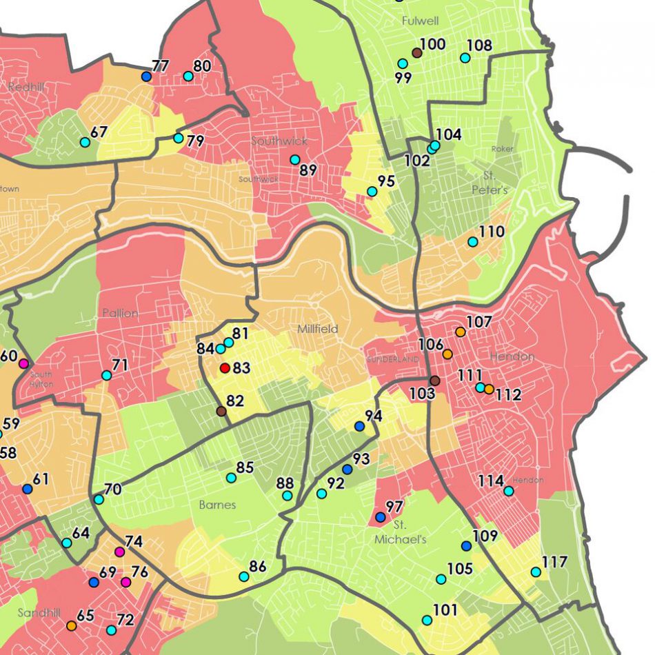 GIS Mapping & Reporting For BALTIC Contemporary Art Centre