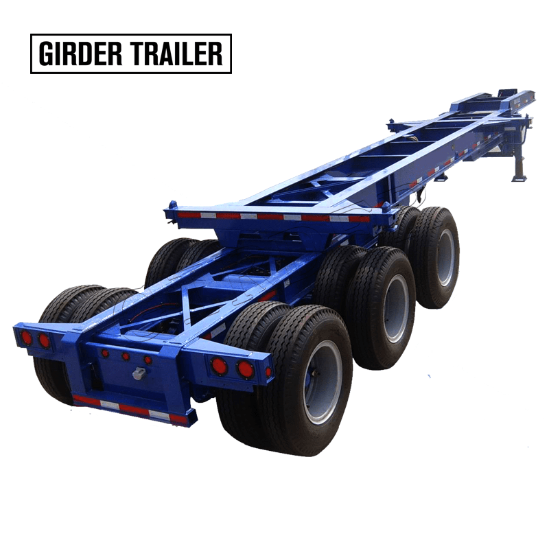 Sliding skeletal trailer for sale,tri axles slider container chassis