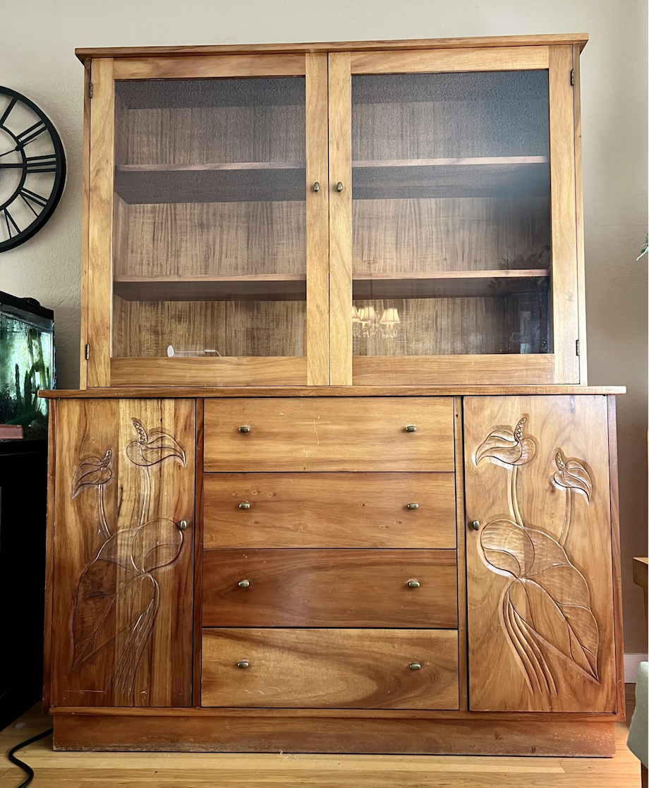 Girlfriends Estate Sales AuctionVintage KOA Wood Furniture