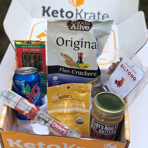 Keto Krate Subscription Box Review + Promo Code November 2017 Girl