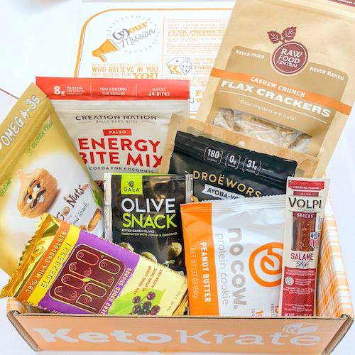 Keto Krate Subscription Box Review + Promo Code March 2018 Girl