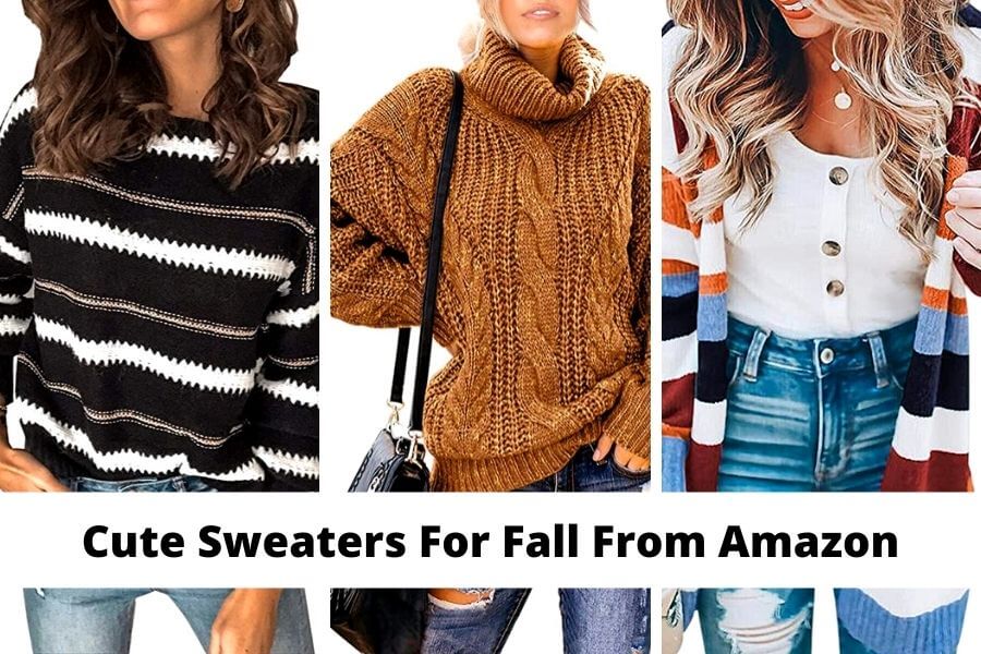 21 Cute Sweaters For Fall From Amazon Girl Shares Tips