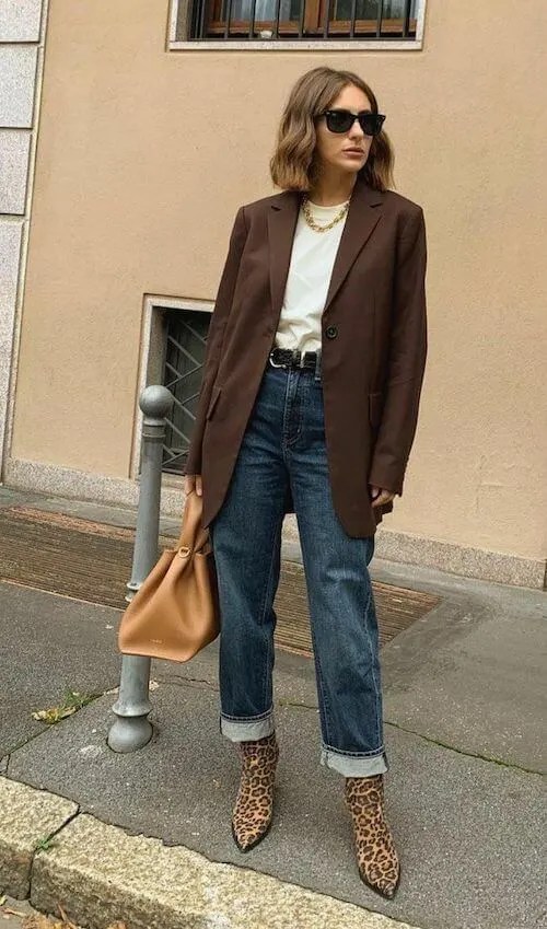 40+ Stylish Brown Blazer Outfits [2024] What To Wear With A Brown