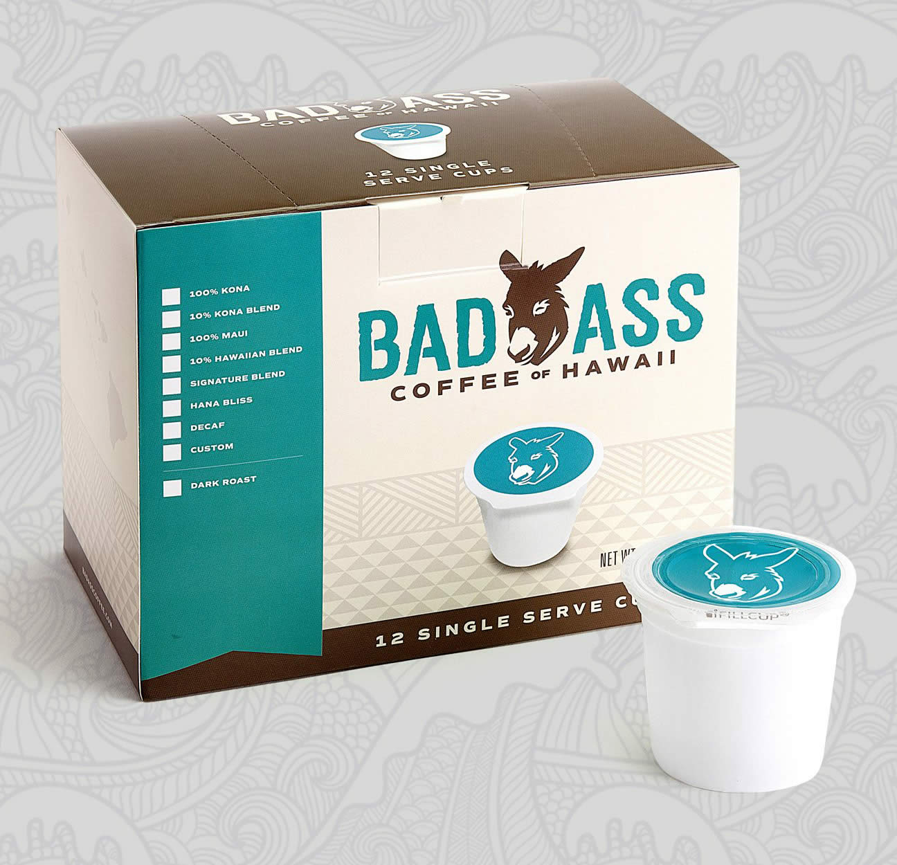 Bad Ass Coffee of Hawaii Girvin Strategic Branding & Design