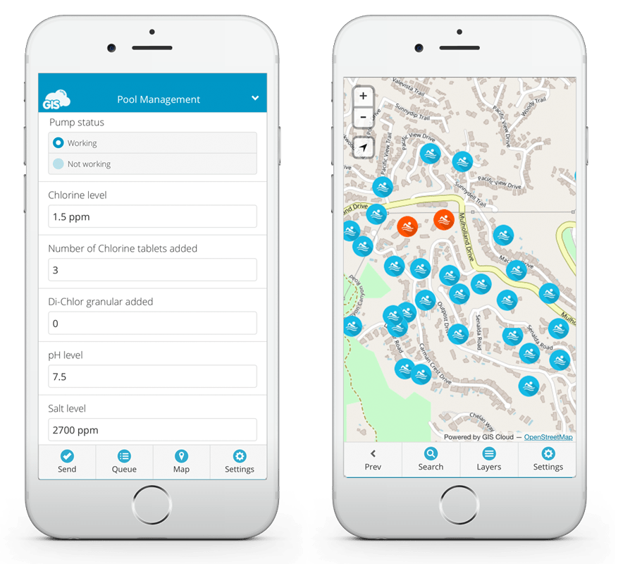 Pool Service Software for Maintenance Companies GIS Cloud