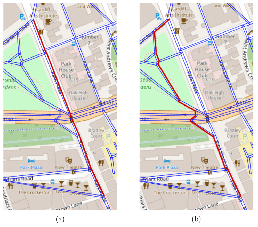 Maps From A To B Mapping The Best Route For Pedestrian Safety - Gis Lounge