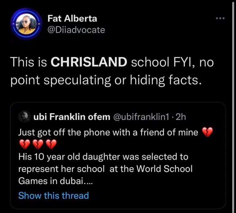 “This school again” Reactions as Chrisland school suspends 10year