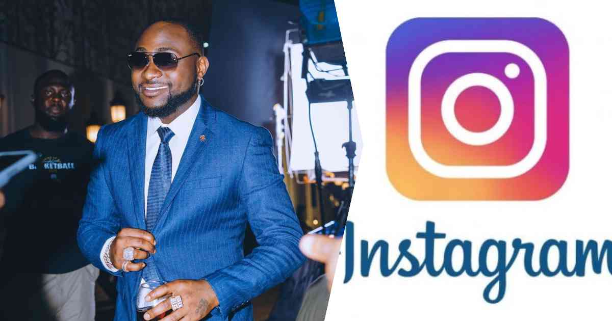Davido hits 20M followers on Instagram, most followed African