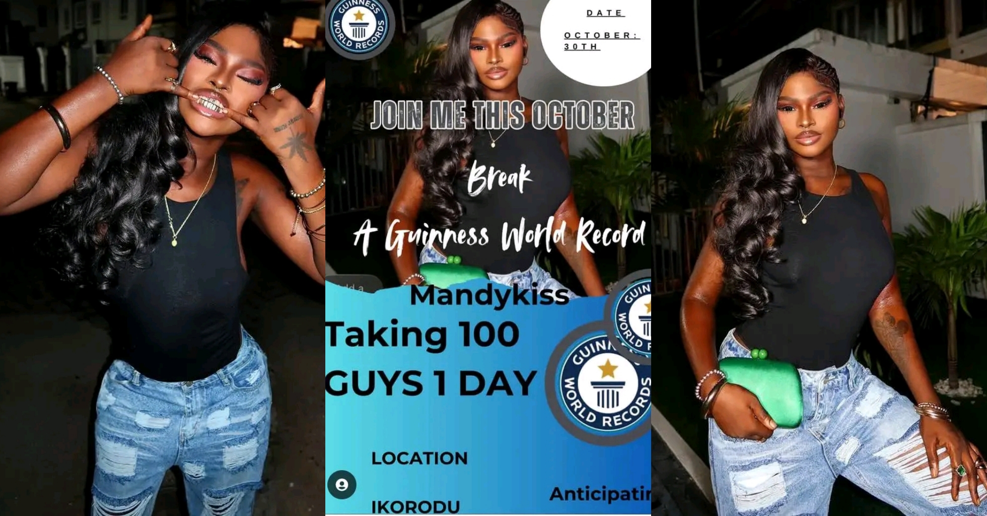 Mandy Kiss announces Guinness World Record attempt