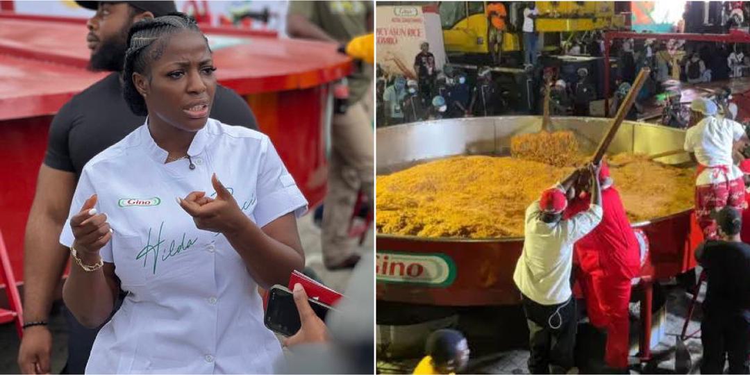 Hilda Baci explains why she cooked 200 baggage of jollof rice as an alternative of 250